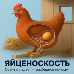 Куры перестали нестись осенью: что проверить сначала