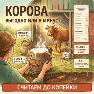 Сколько стоит корова в год: молоко против расходов на содержание